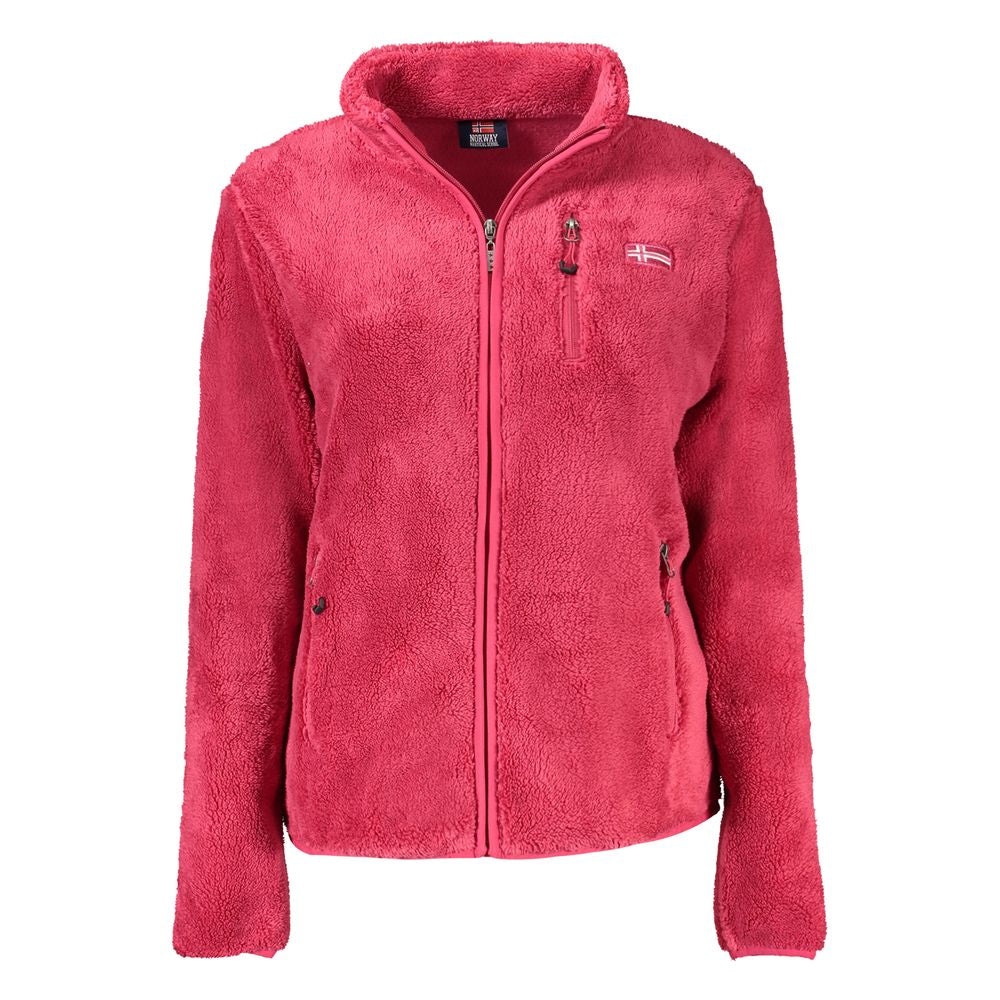 Norwegen 1963 Rosa Polyester Damenjacke