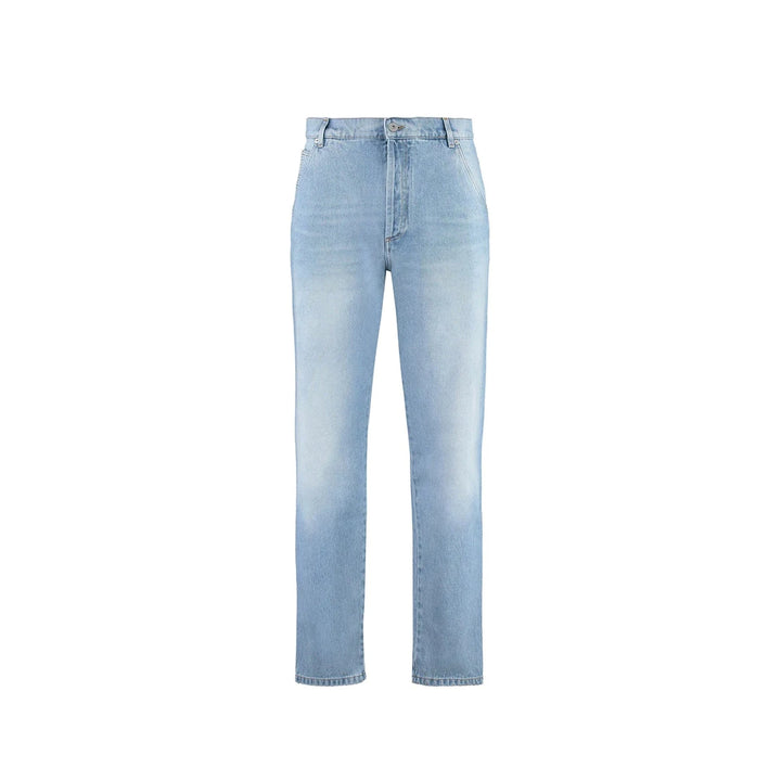 Balmain Cropped Straight Jeans