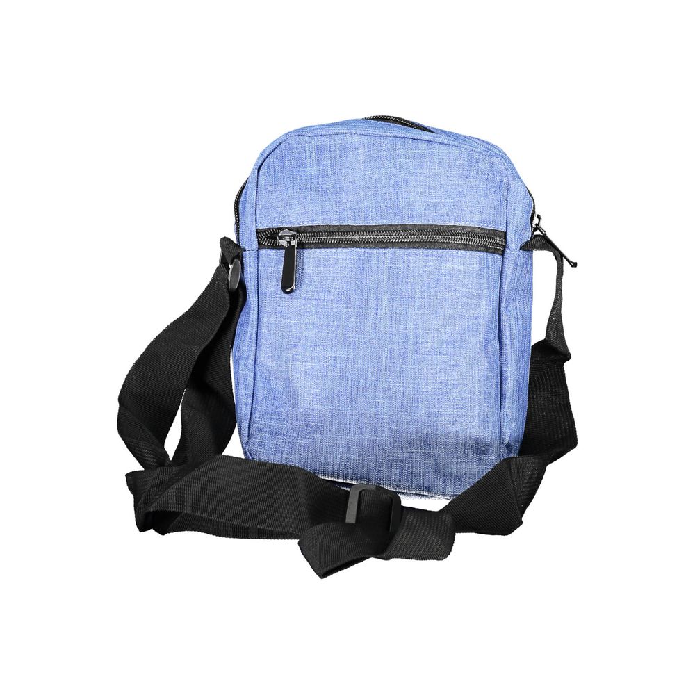 Sac à bandoulière bleu en polyester, Norvège 1963