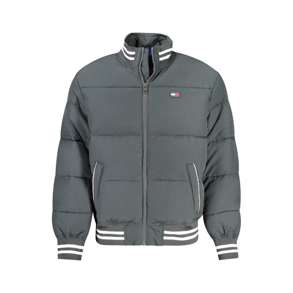 Tommy Hilfiger Grüne Polyamid-Herrenjacke