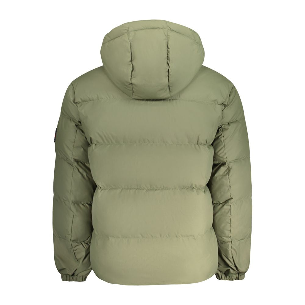 Tommy Hilfiger – Grüne Polyesterjacke für Herren