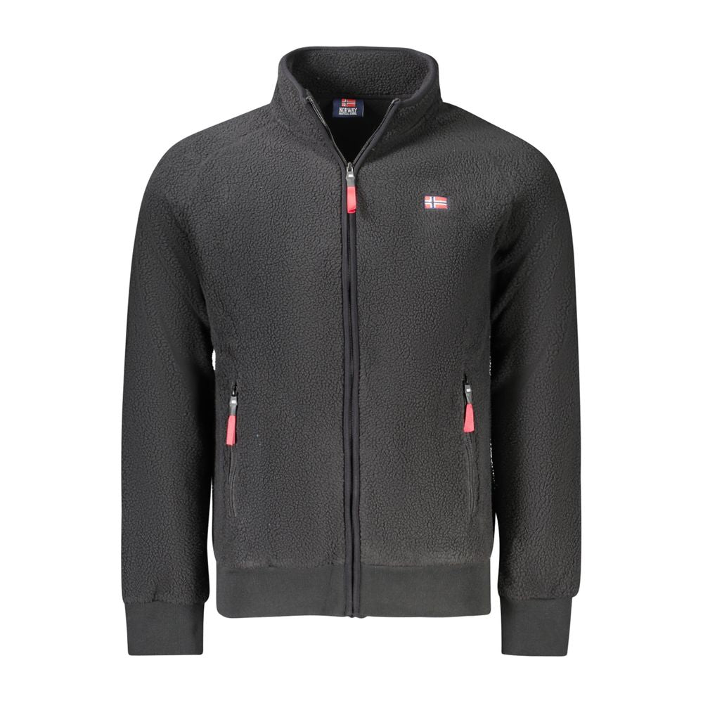 Norwegen 1963 Schwarze Polyester-Herrenjacke