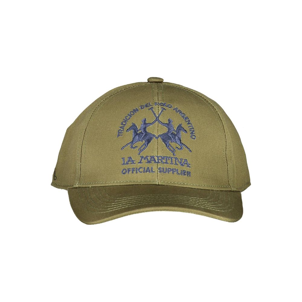 Casquette Homme Coton Vert La Martina