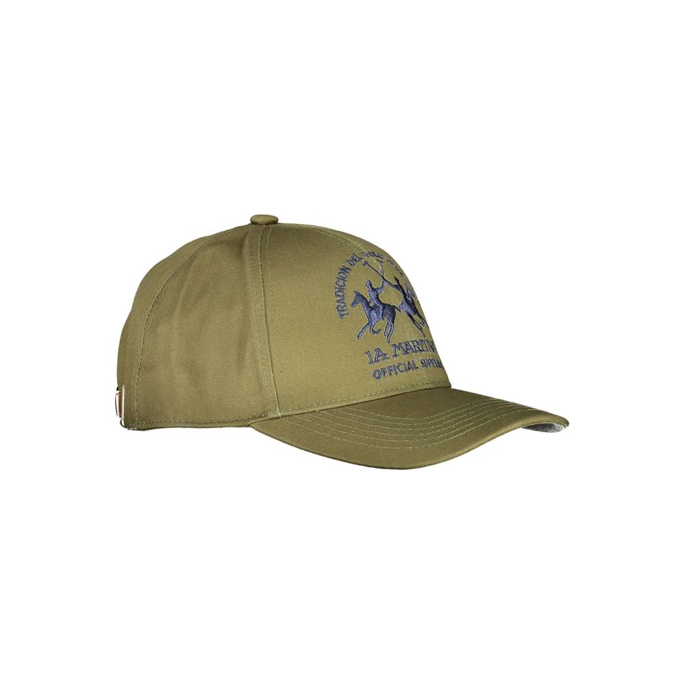 Casquette Homme Coton Vert La Martina