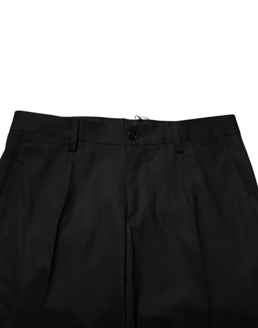Dolce &amp; Gabbana – Schwarze Anzughose aus Wolle