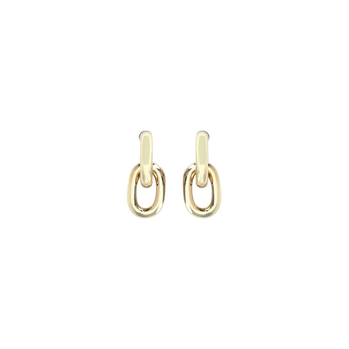 Rabanne Double XL Link Earrings