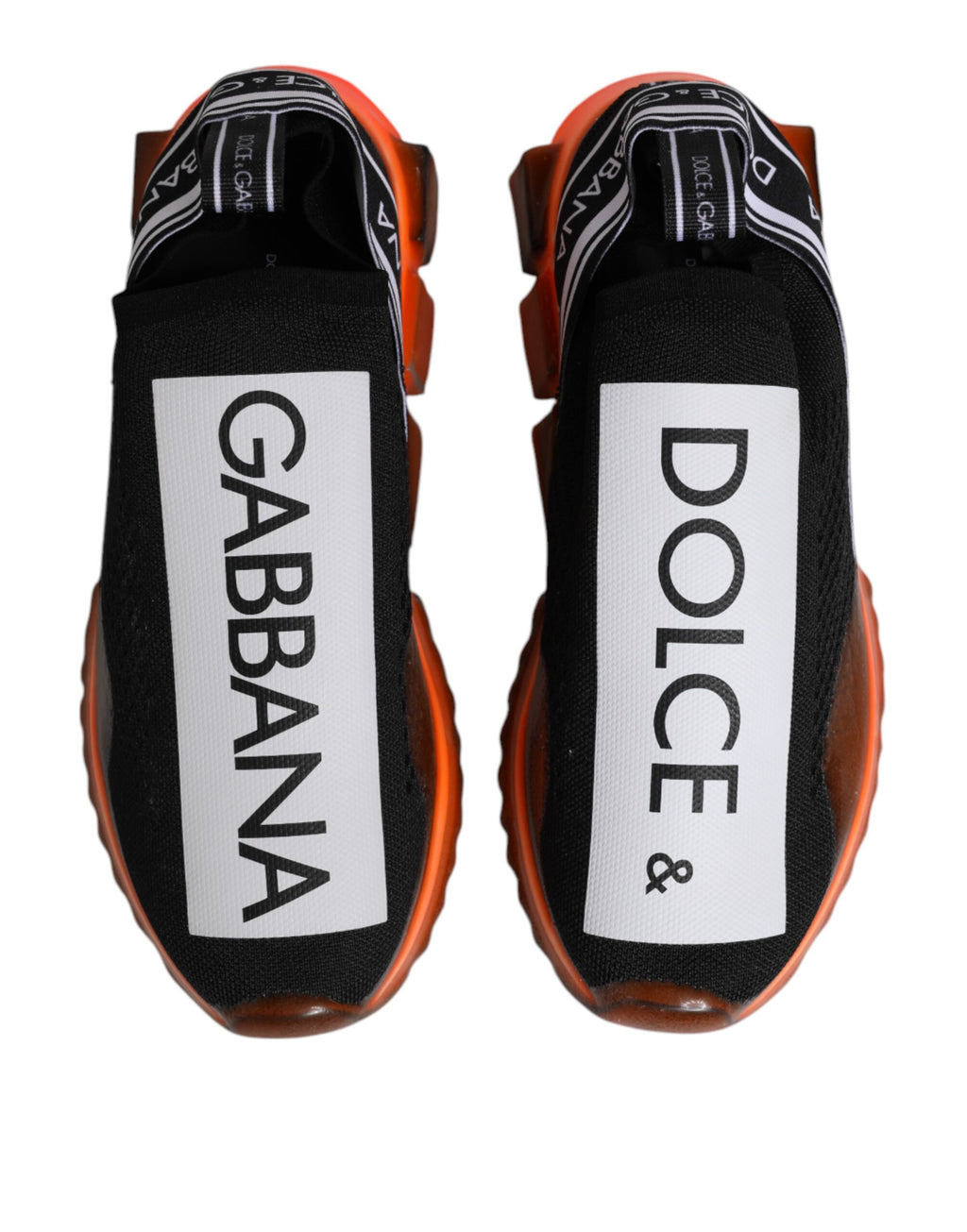 Baskets Sorrento noires et blanches Dolce &amp; Gabbana