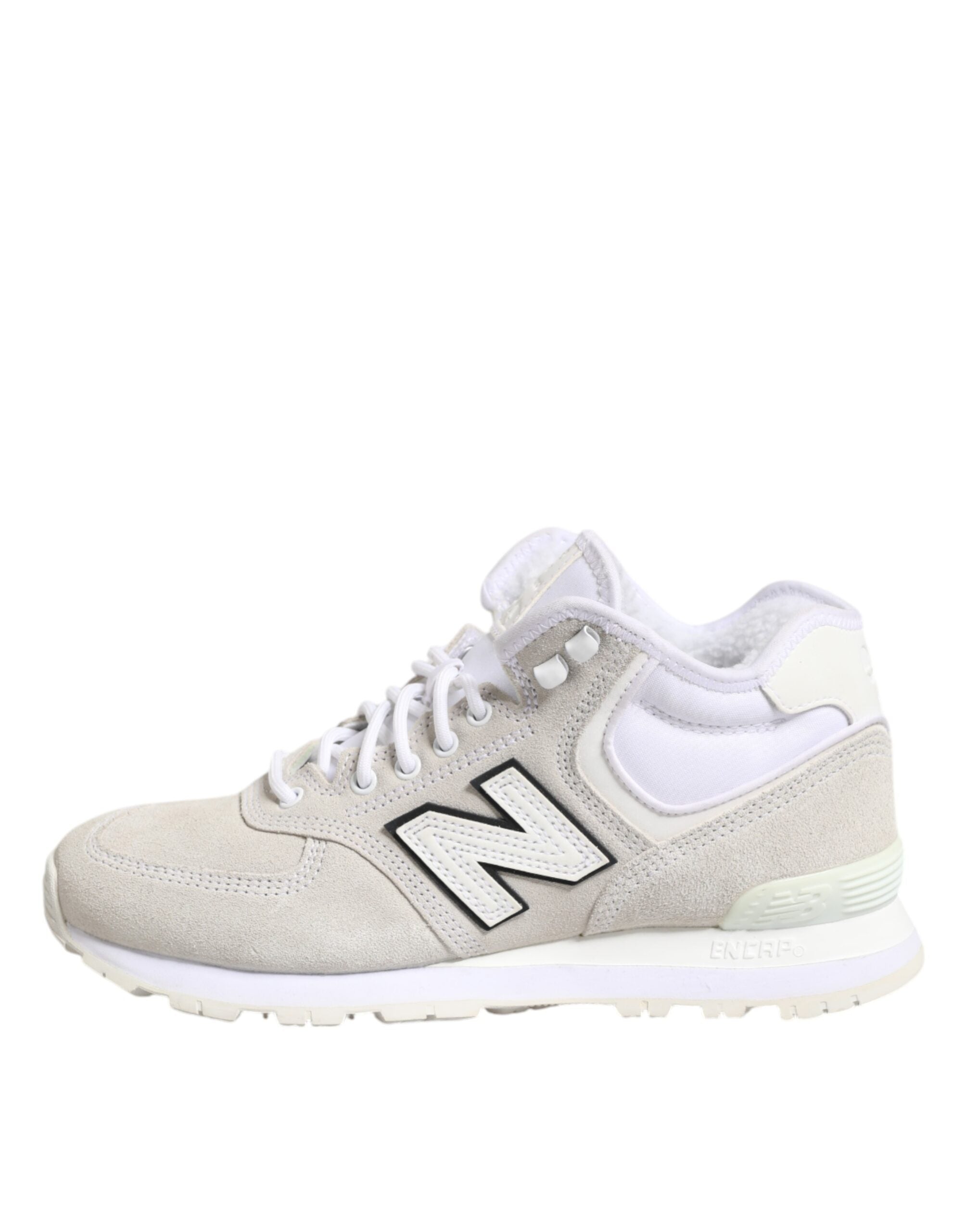 Baskets New Balance en daim blanc cassé