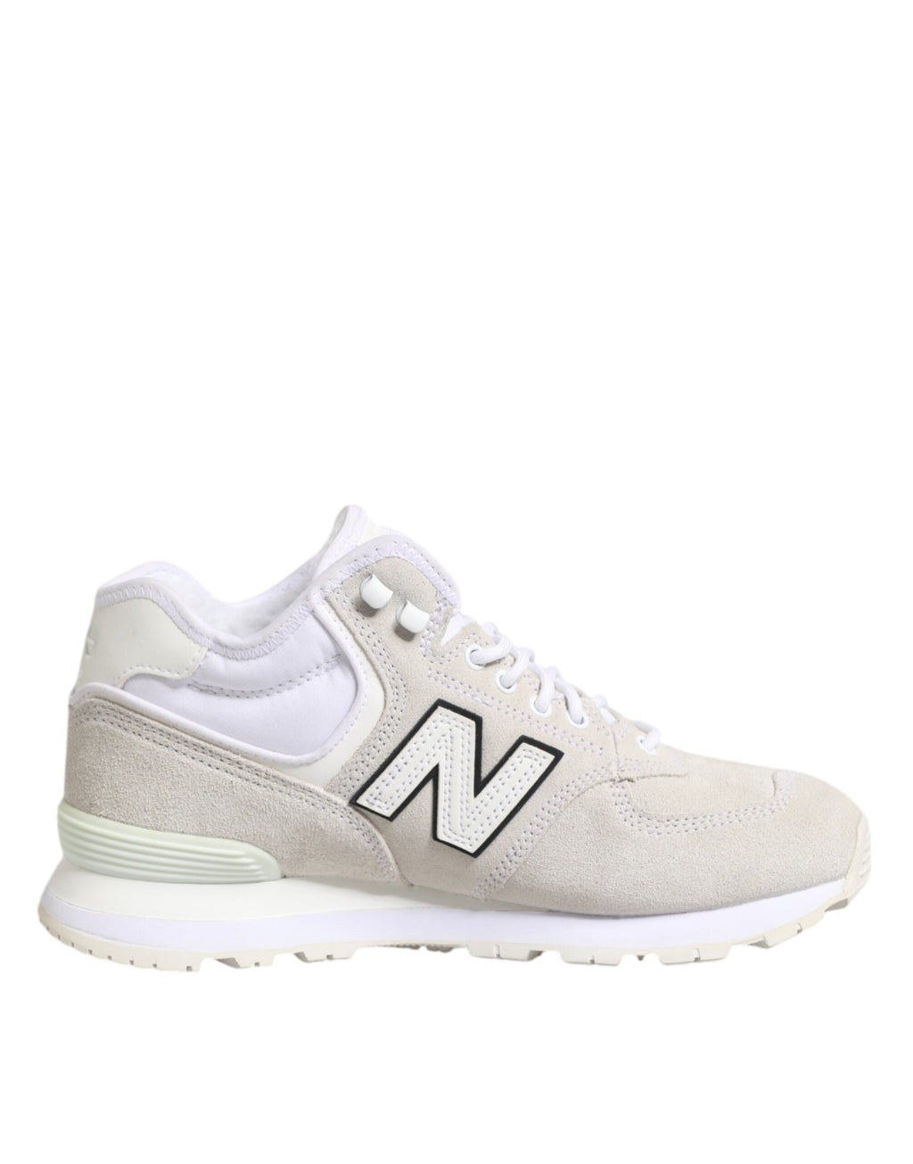 Baskets New Balance en daim blanc cassé
