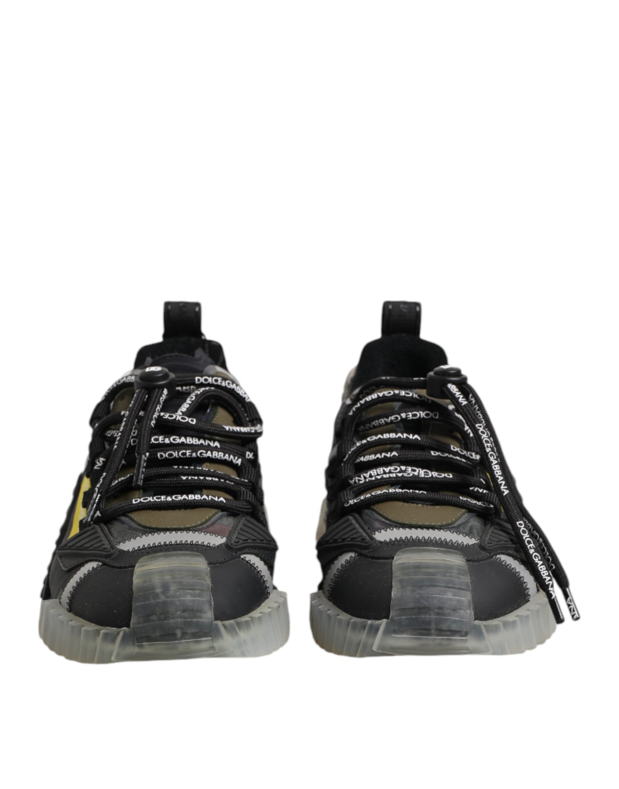 Baskets basses à lacets multicolores Dolce &amp; Gabbana NS1