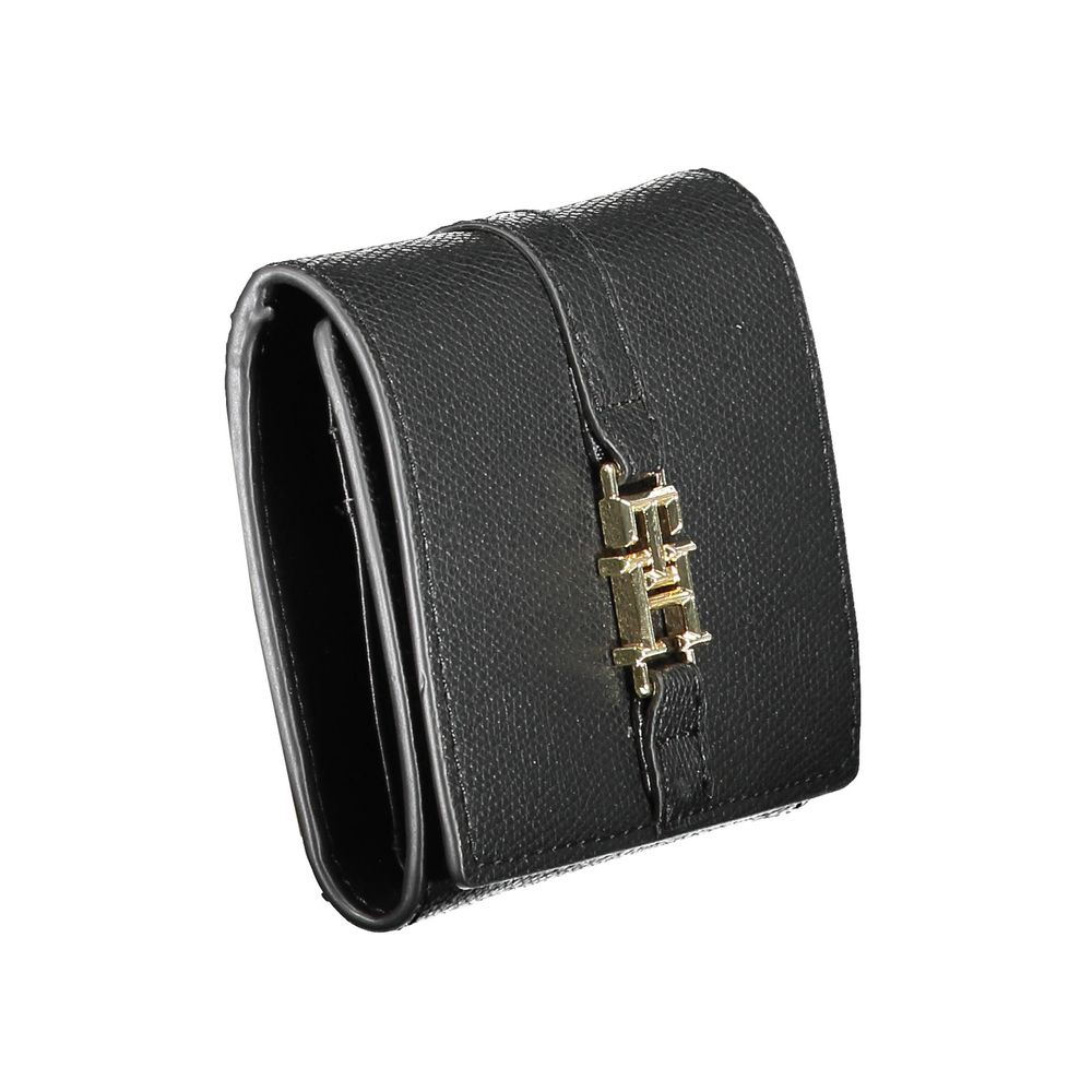 Portefeuille en polyéthylène noir Tommy Hilfiger