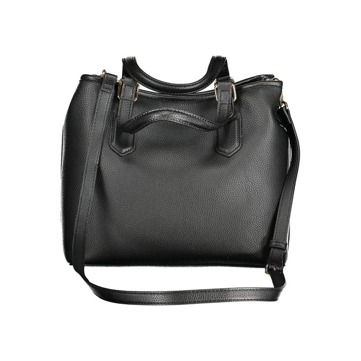 Mario Valentino Black Polyethylene Women Handbag