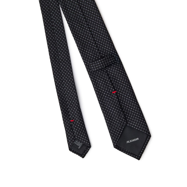Jil Sander Black Silk Ties & Bowty