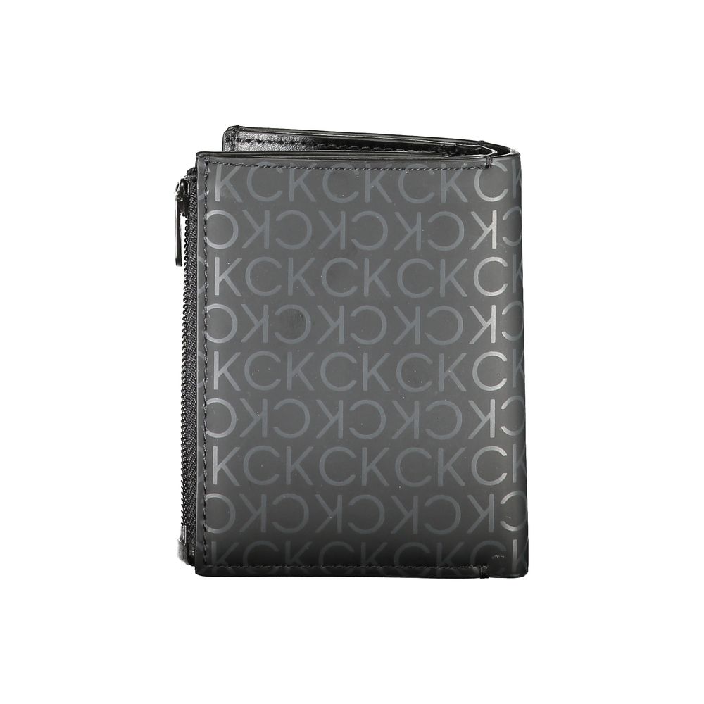 Portefeuille Calvin Klein en polyester noir