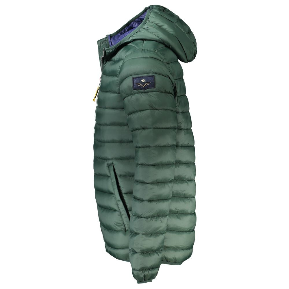 Armata Di Mare Grüne Polyamid-Herrenjacke