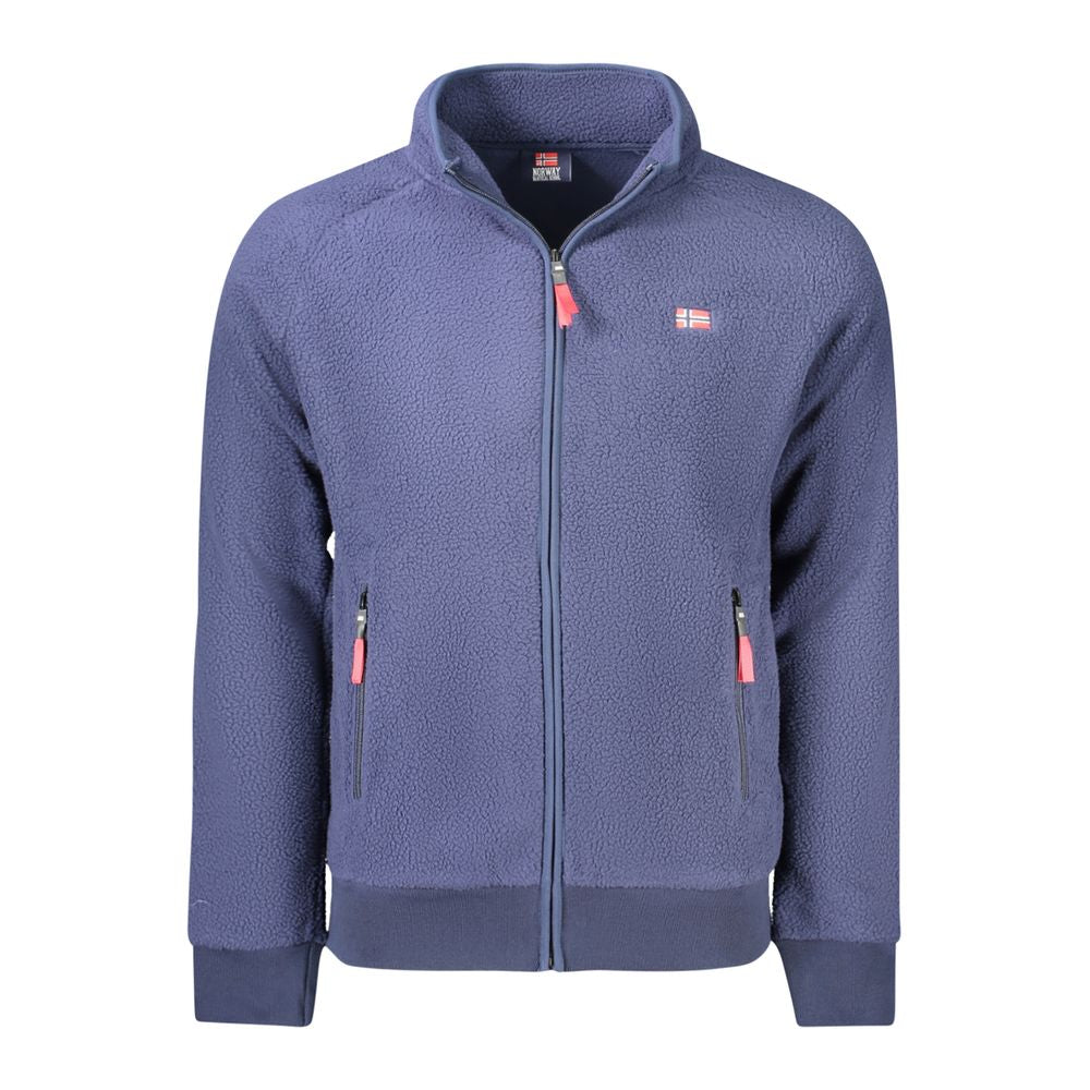 Norwegen 1963 Blaue Polyesterjacke für Herren