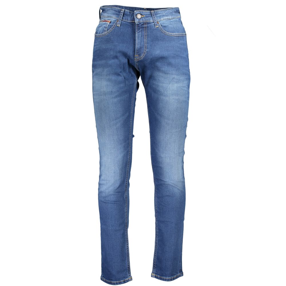 Jean Tommy Hilfiger bleu en coton pour homme