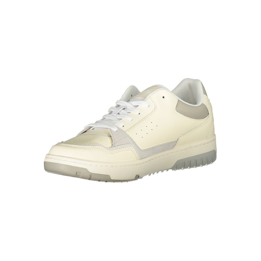 Baskets de sport beiges Tommy Hilfiger avec broderie unique