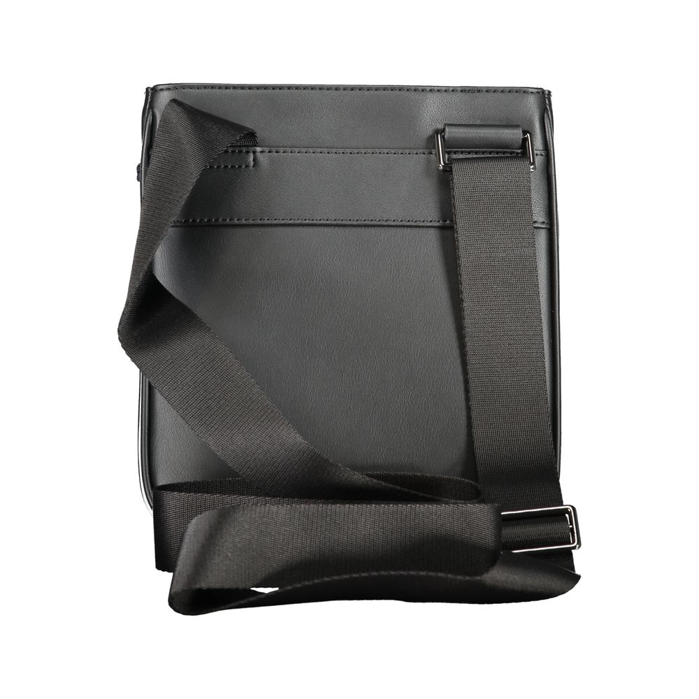 Sac à bandoulière en polyéthylène noir Tommy Hilfiger