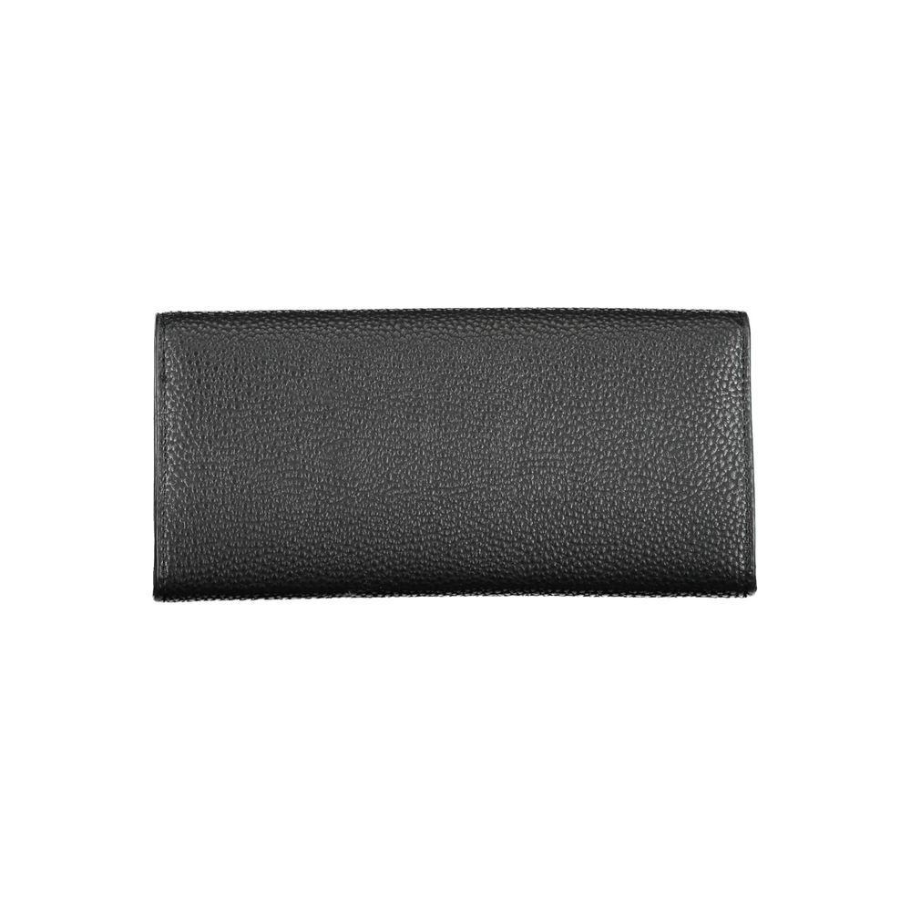 Portefeuille femme Tommy Hilfiger en polyéthylène noir