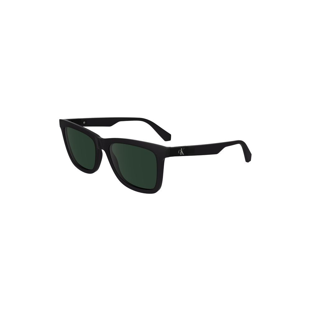 Calvin Klein – Schwarze Sonnenbrille aus Kunststoff
