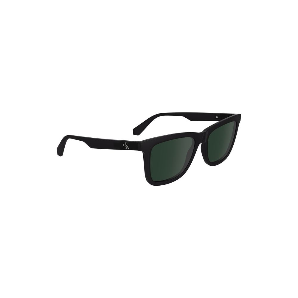 Calvin Klein – Schwarze Sonnenbrille aus Kunststoff