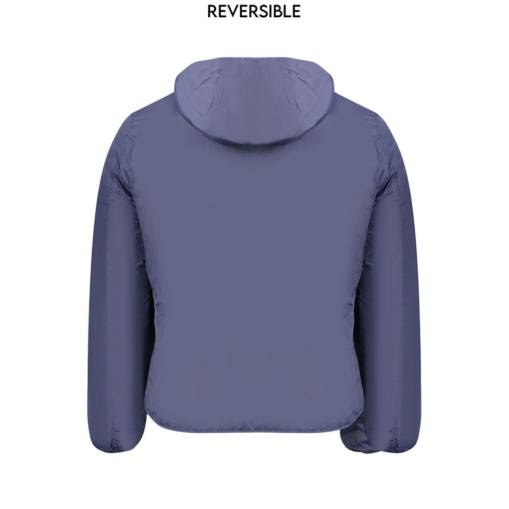 Norwegen 1963 Blaue Polyamid-Herrenjacke