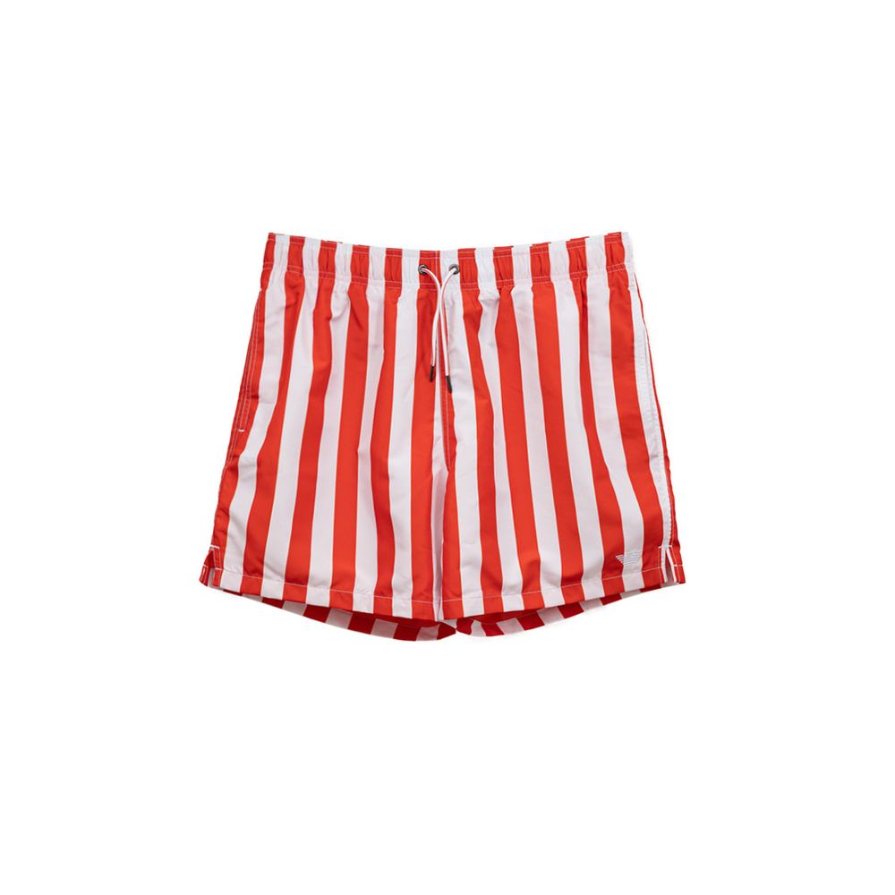 Emporio Armani Rote Polyester-Bademode