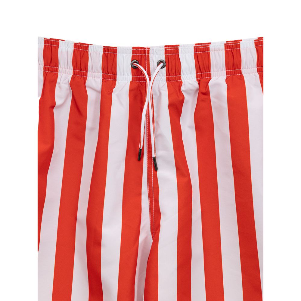 Emporio Armani Rote Polyester-Bademode