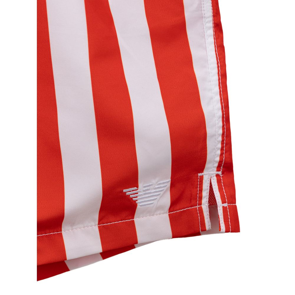Emporio Armani Rote Polyester-Bademode