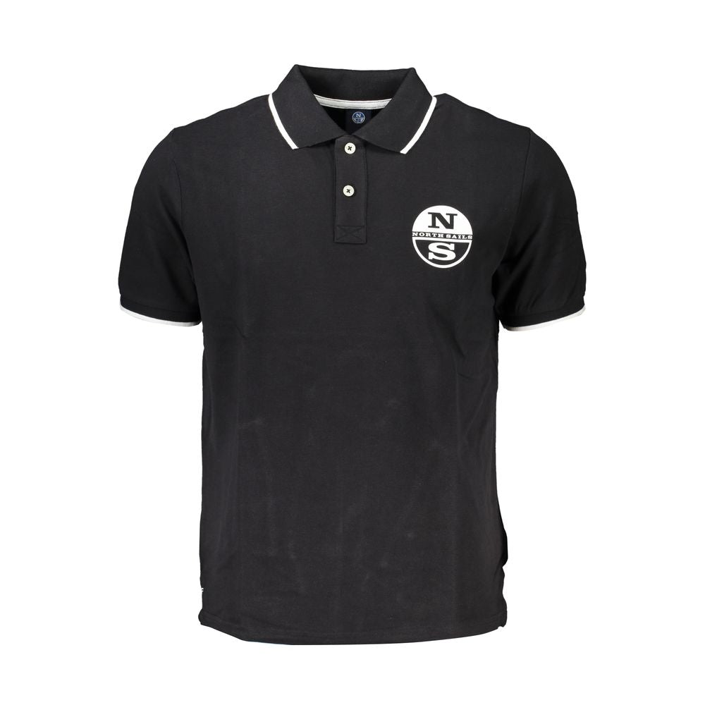 Schwarzes Poloshirt aus Baumwolle von North Sails
