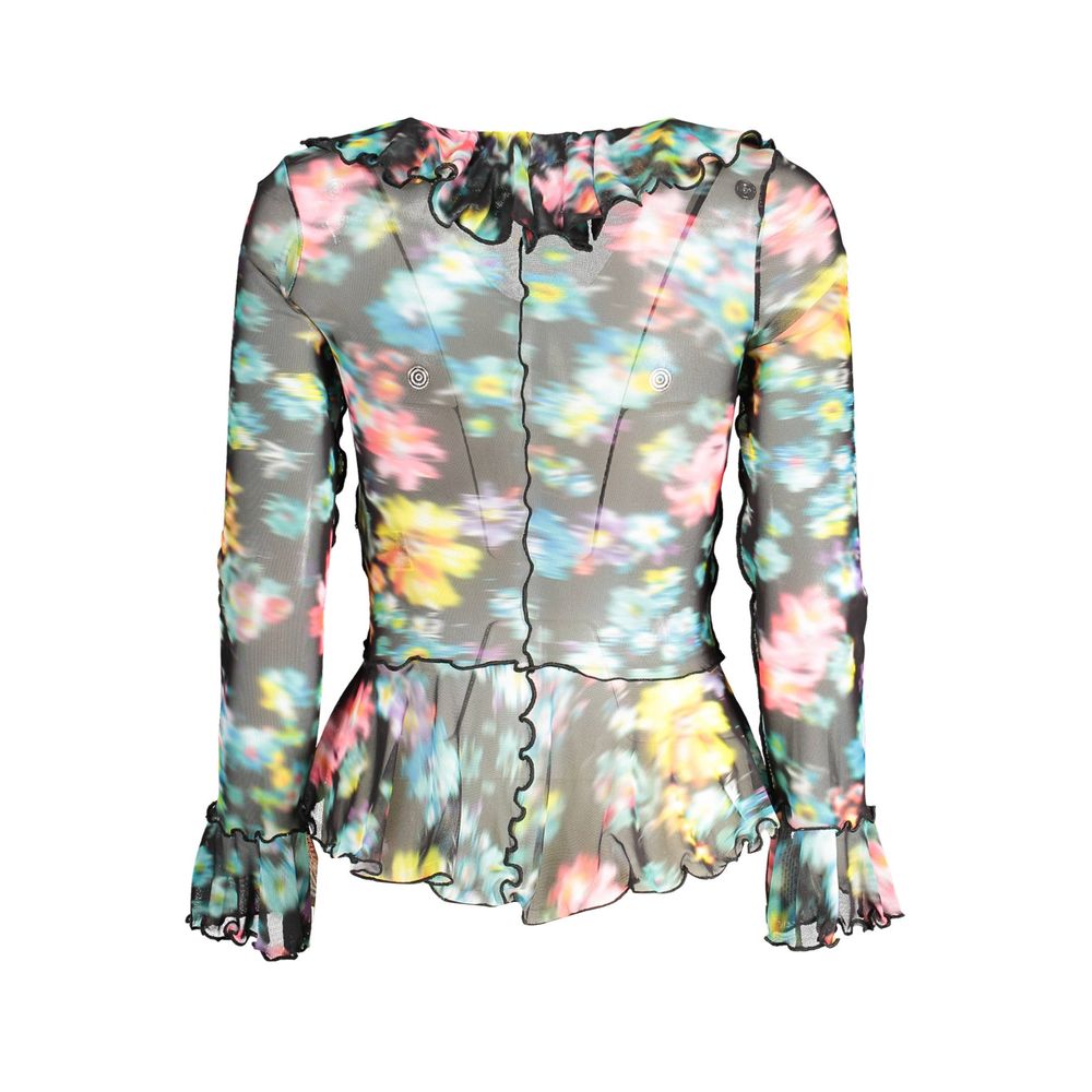 T-shirt femme Desigual en polyester noir