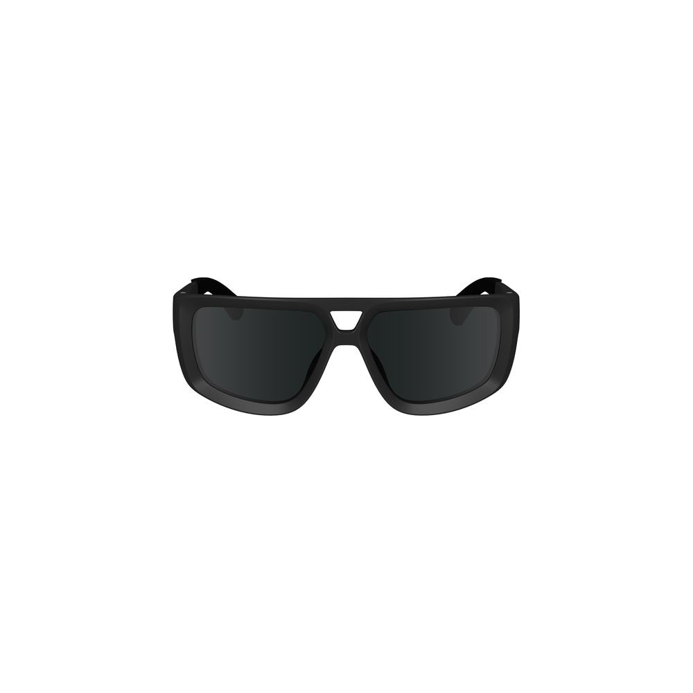 Calvin Klein – Schwarze Sonnenbrille aus Kunststoff