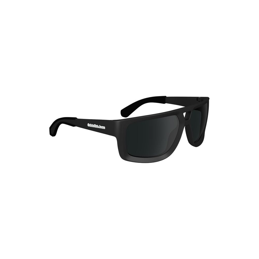 Calvin Klein – Schwarze Sonnenbrille aus Kunststoff