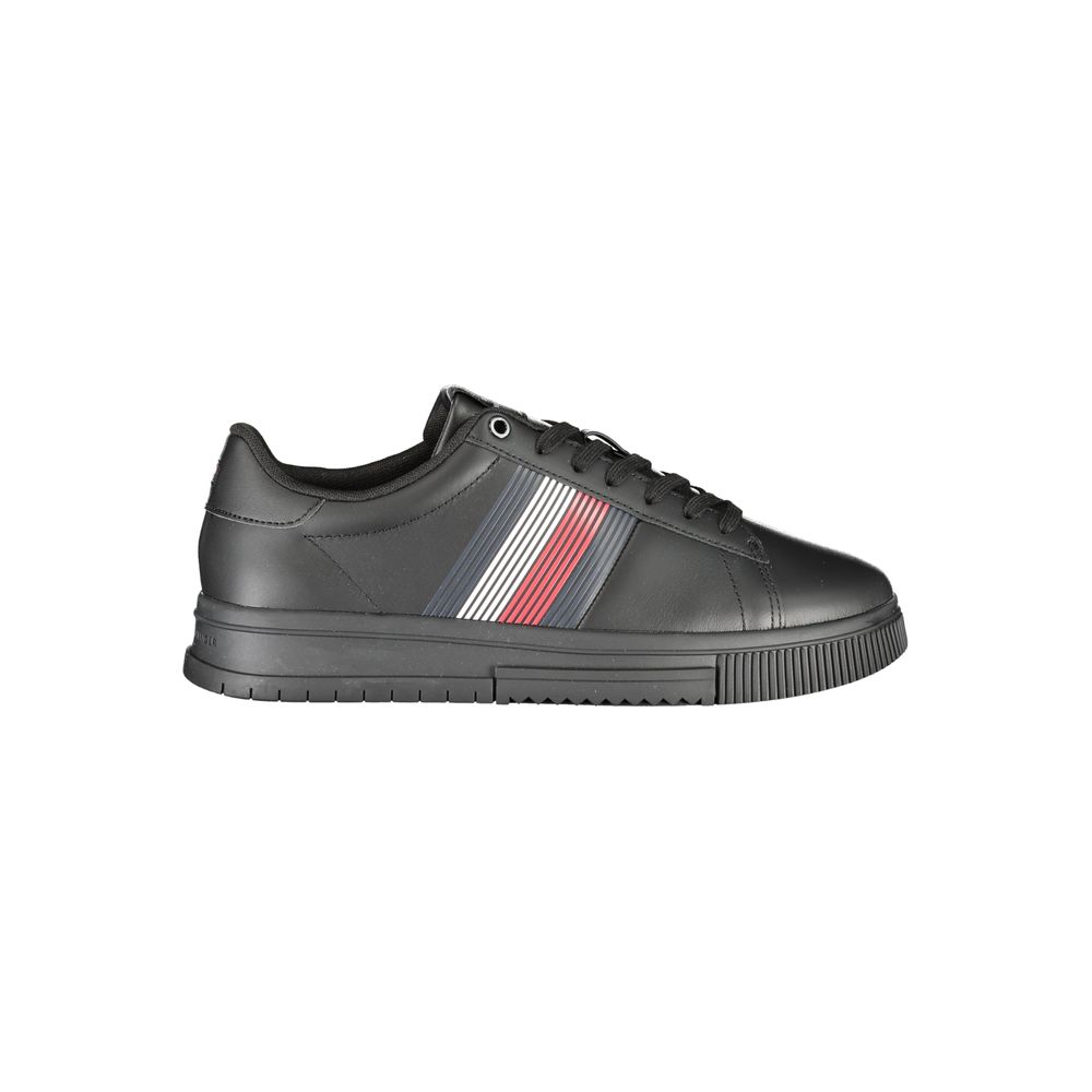Baskets noires en polyester Tommy Hilfiger