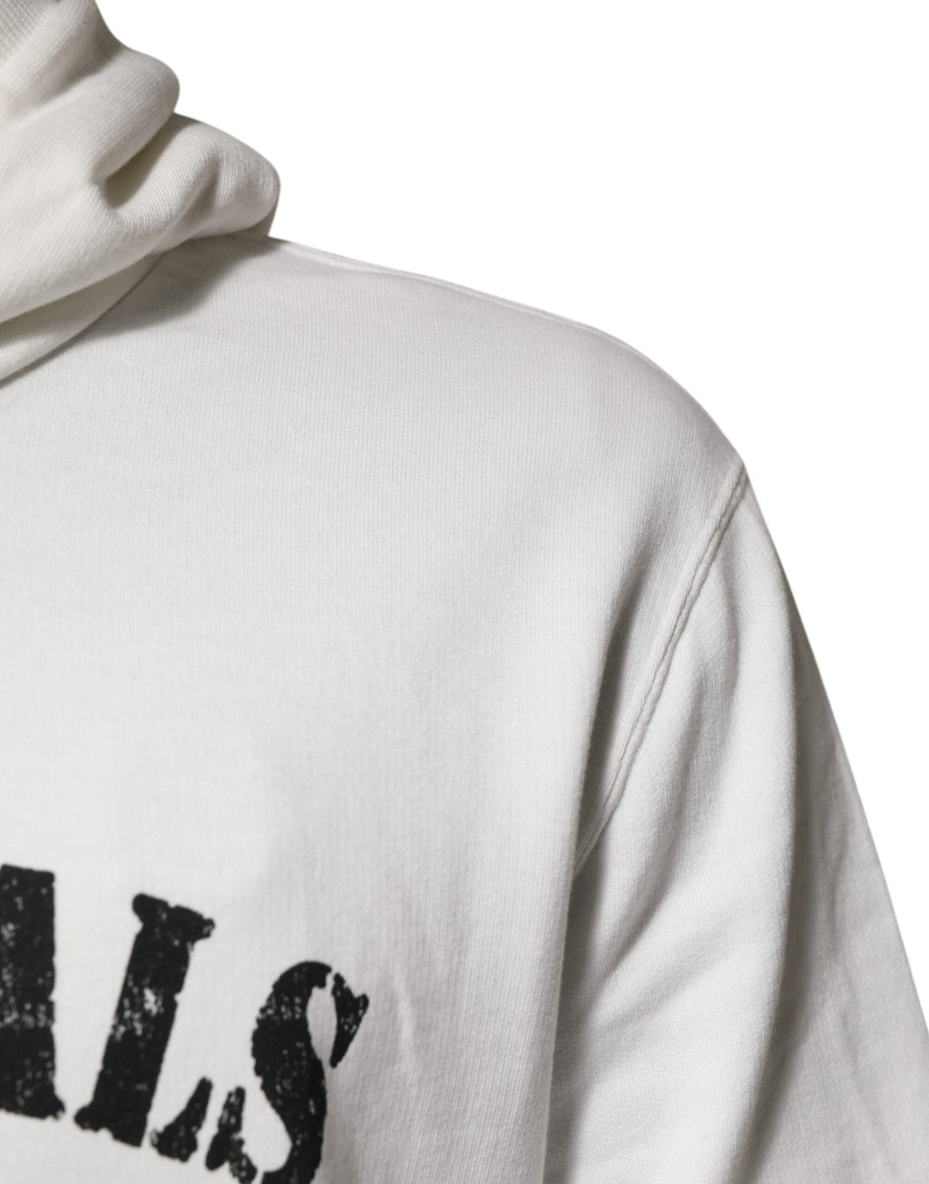 Pull à capuche Dolce &amp; Gabbana en coton blanc imprimé DG ROYAL