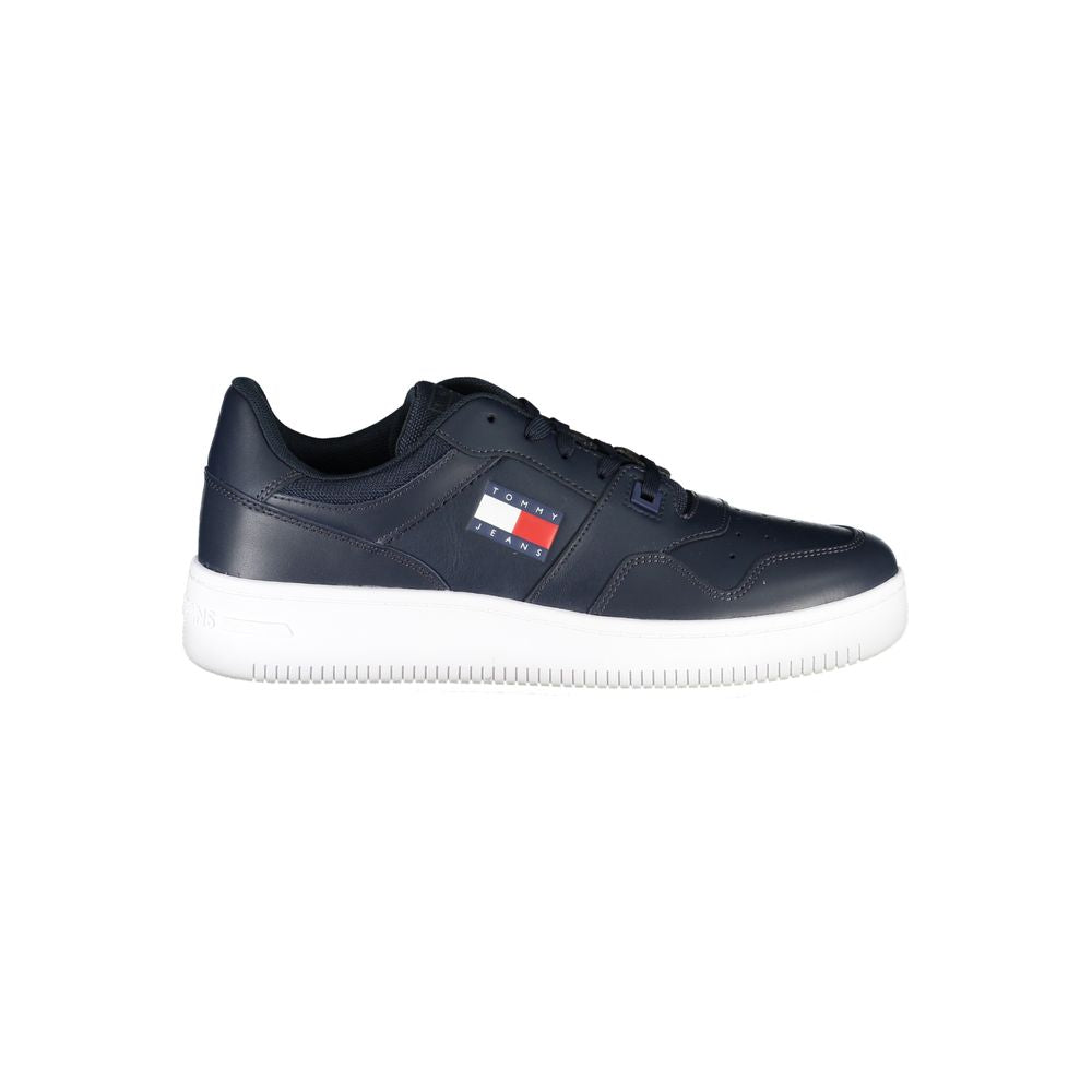 Baskets contrastées bleues Tommy Hilfiger avec logo
