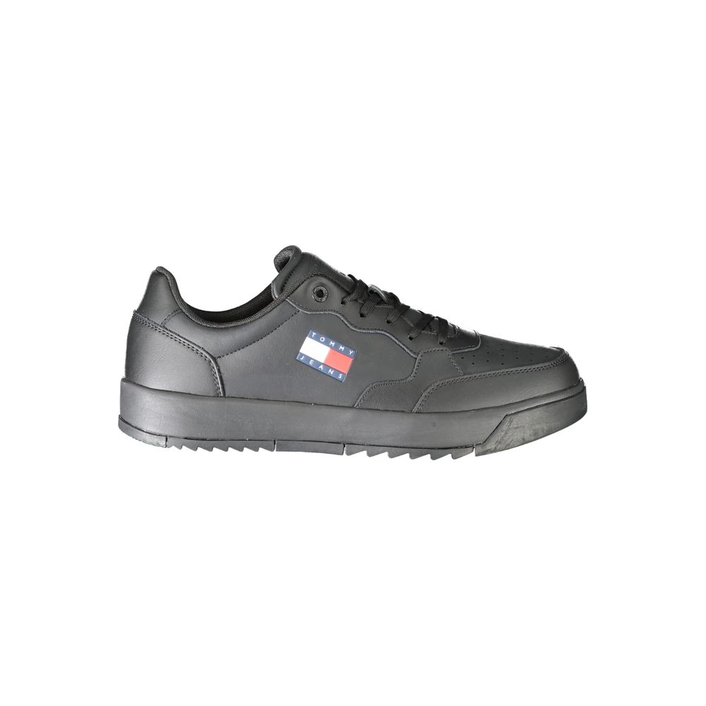 Baskets noires en polyéthylène pour homme Tommy Hilfiger