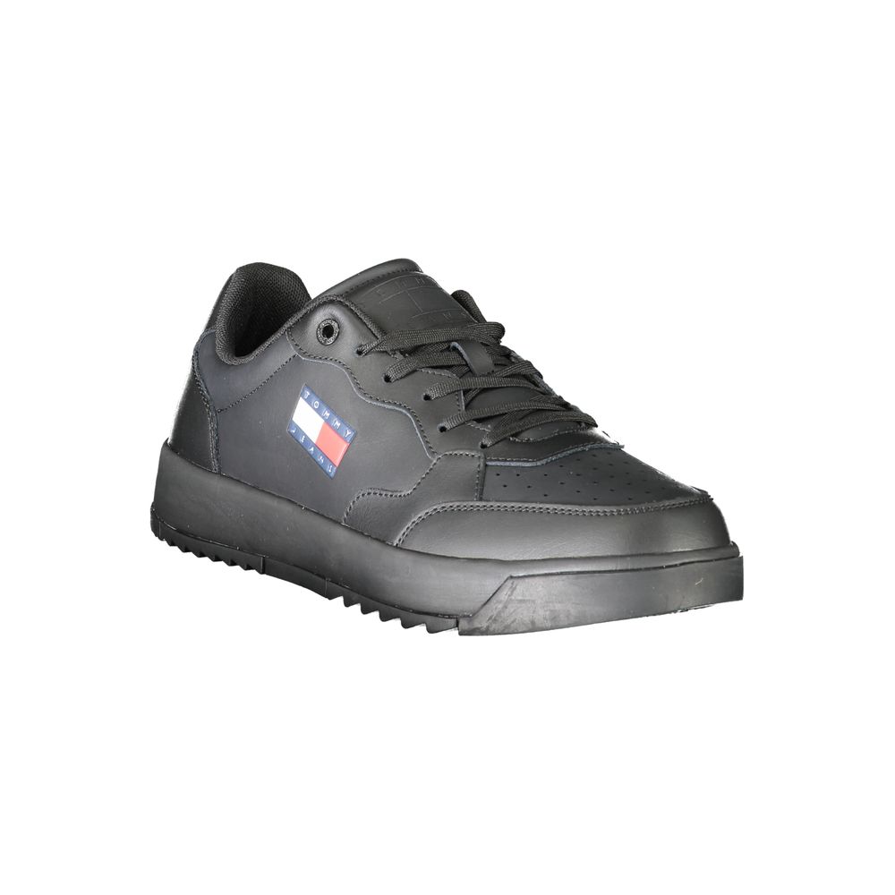 Baskets noires en polyéthylène pour homme Tommy Hilfiger