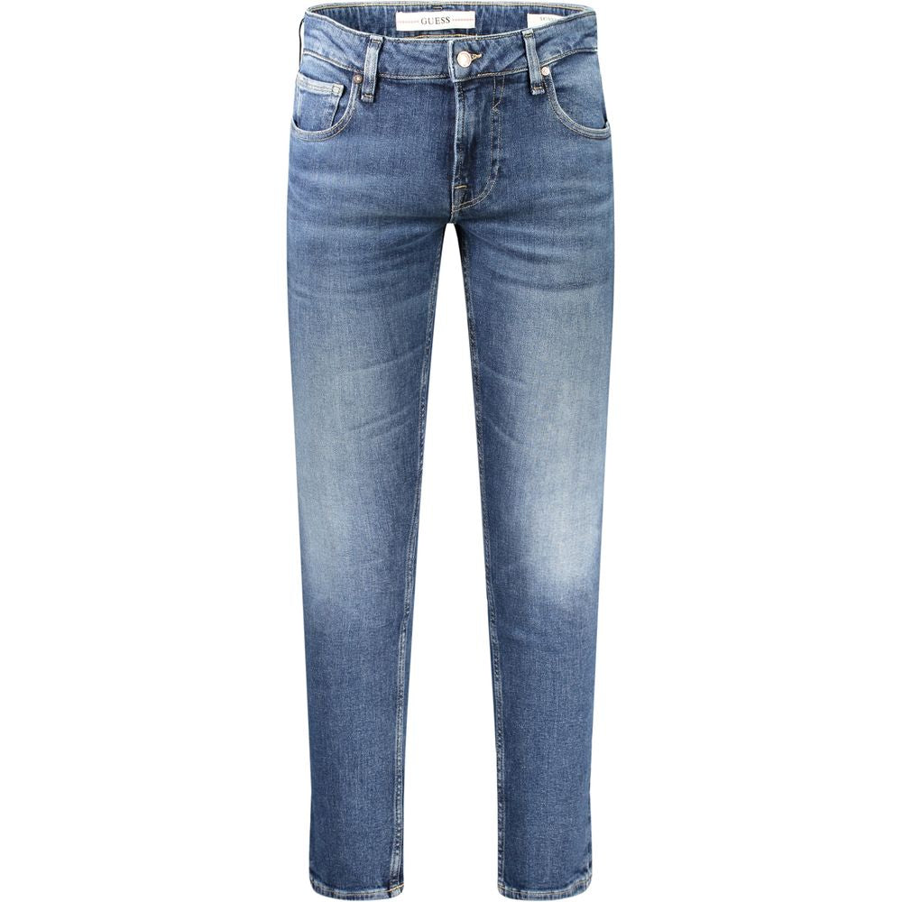 Jean et pantalon en coton bleu Guess Jeans