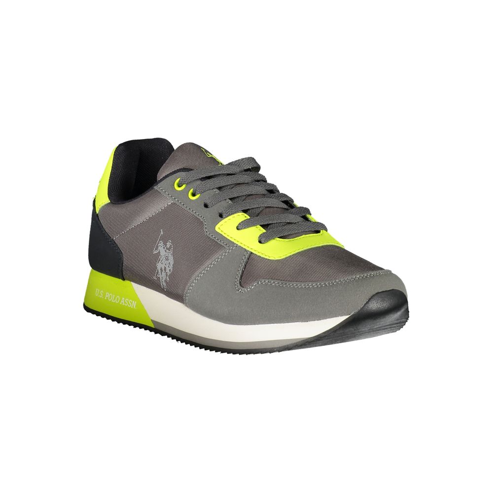 Baskets homme en polyester marron US POLO ASSN.