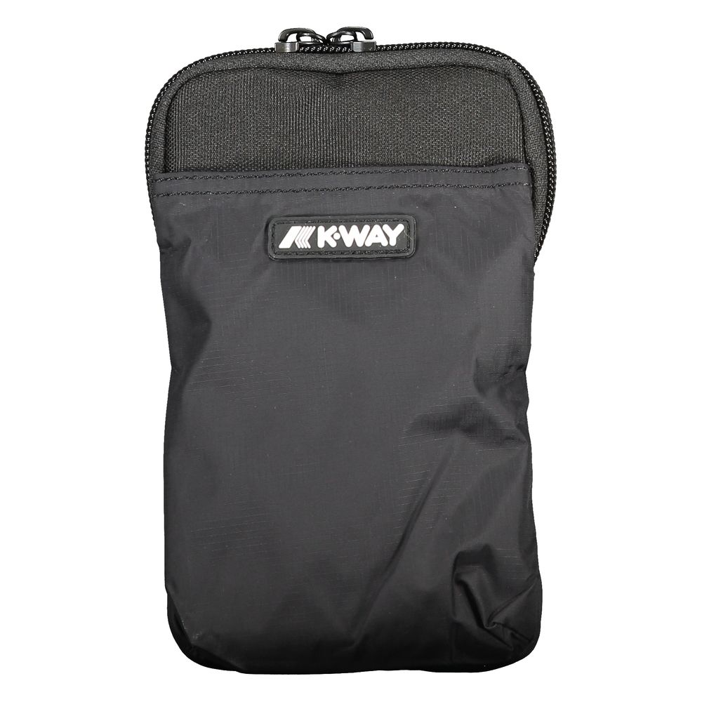 Sac à bandoulière K-WAY en polyester noir