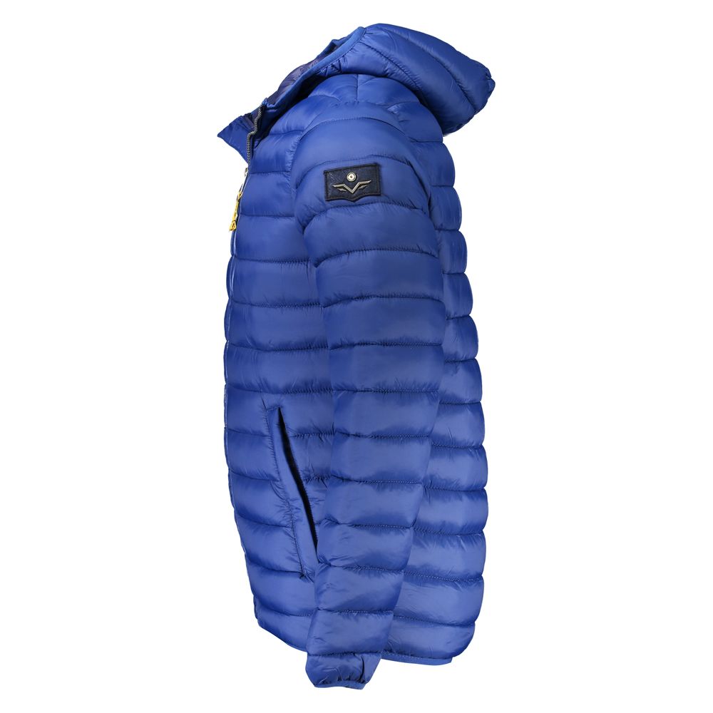 Blaue Herrenjacke aus Polyamid von Armata Di Mare