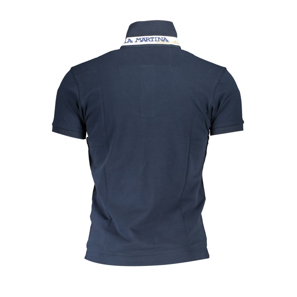 La Martina Elegantes Slim Fit-Polo mit Kontrastdetails