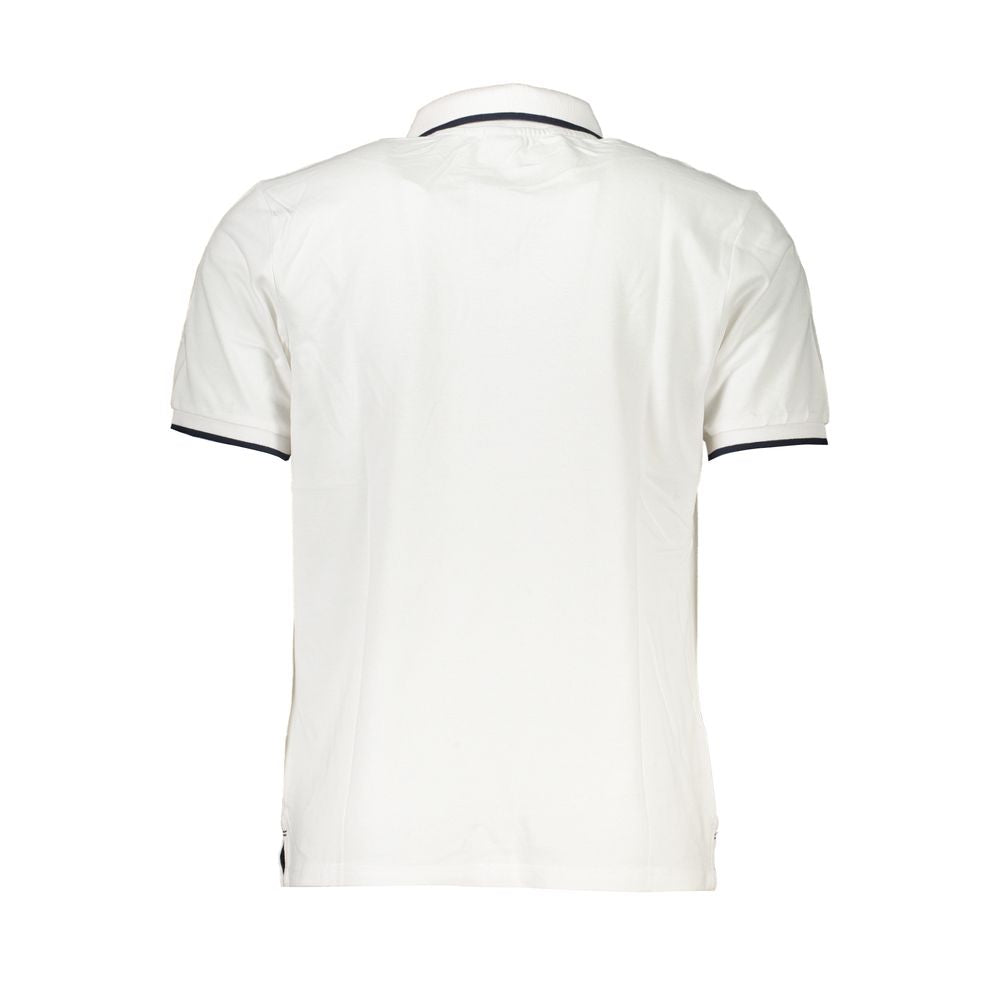 Weißes Poloshirt aus Baumwolle von North Sails
