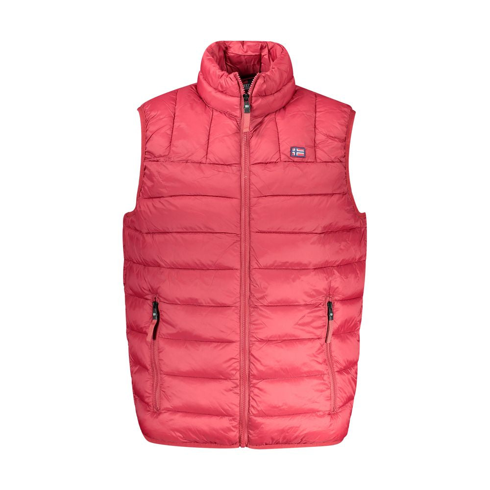 Norwegen 1963 Rote Polyamidjacke