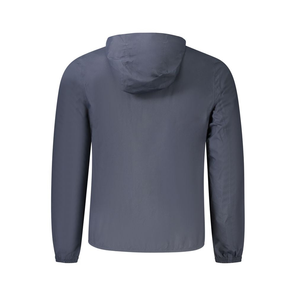 K-WAY Blaue Polyesterjacke