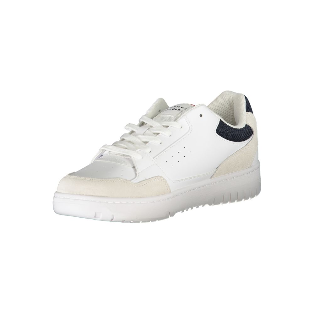 Baskets Tommy Hilfiger en cuir blanc pour homme