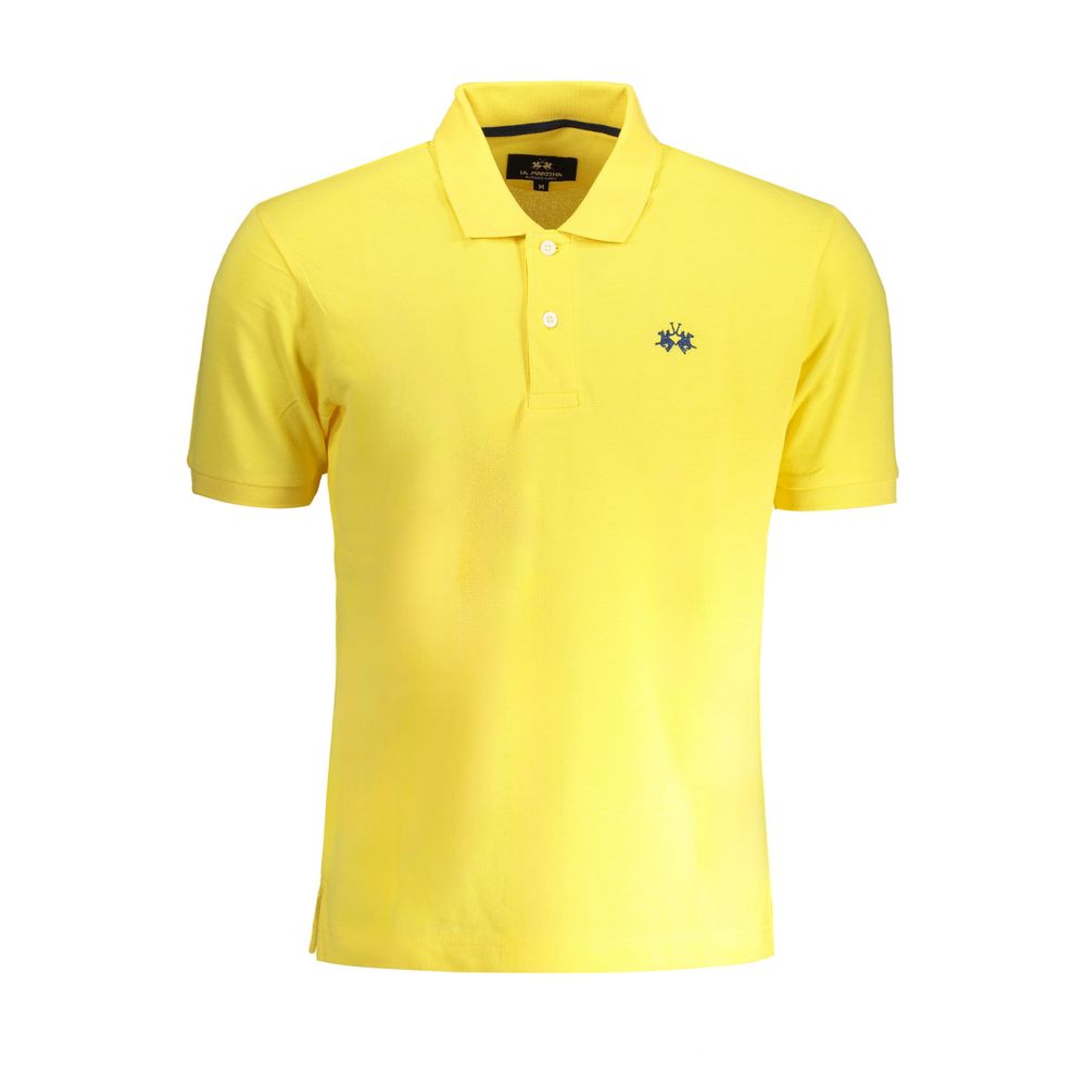 Gelbes Poloshirt aus Baumwolle von La Martina