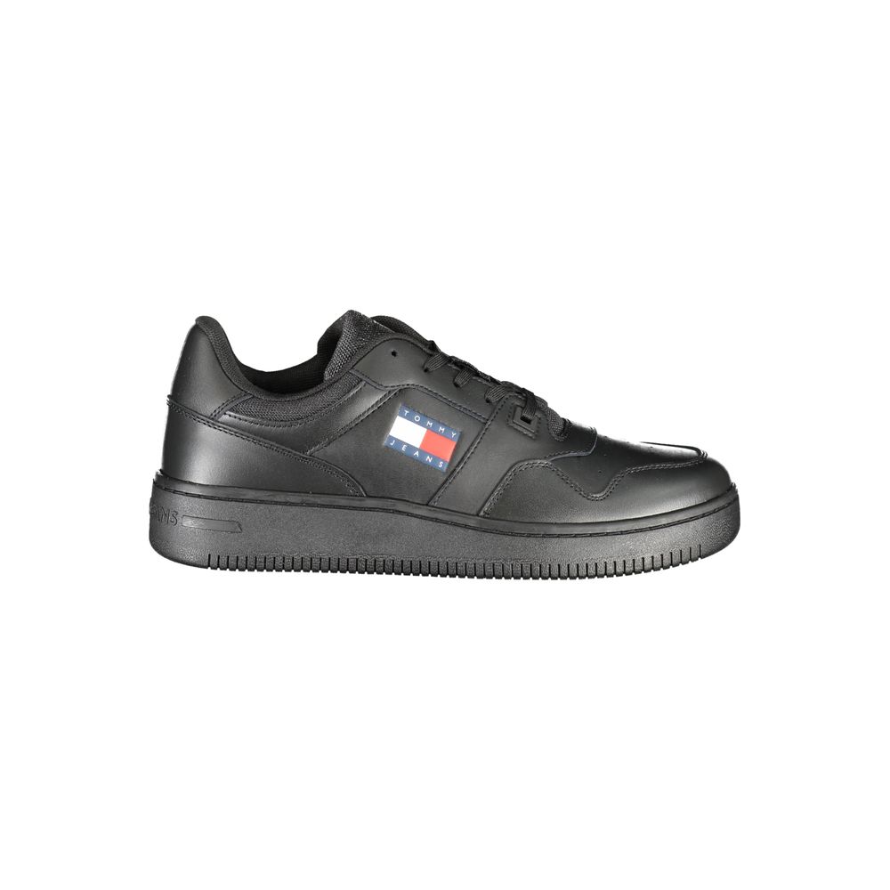 Baskets noires en polyester Tommy Hilfiger